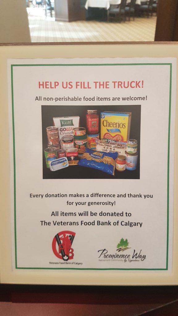 Veterans Food Bank Prominence Way